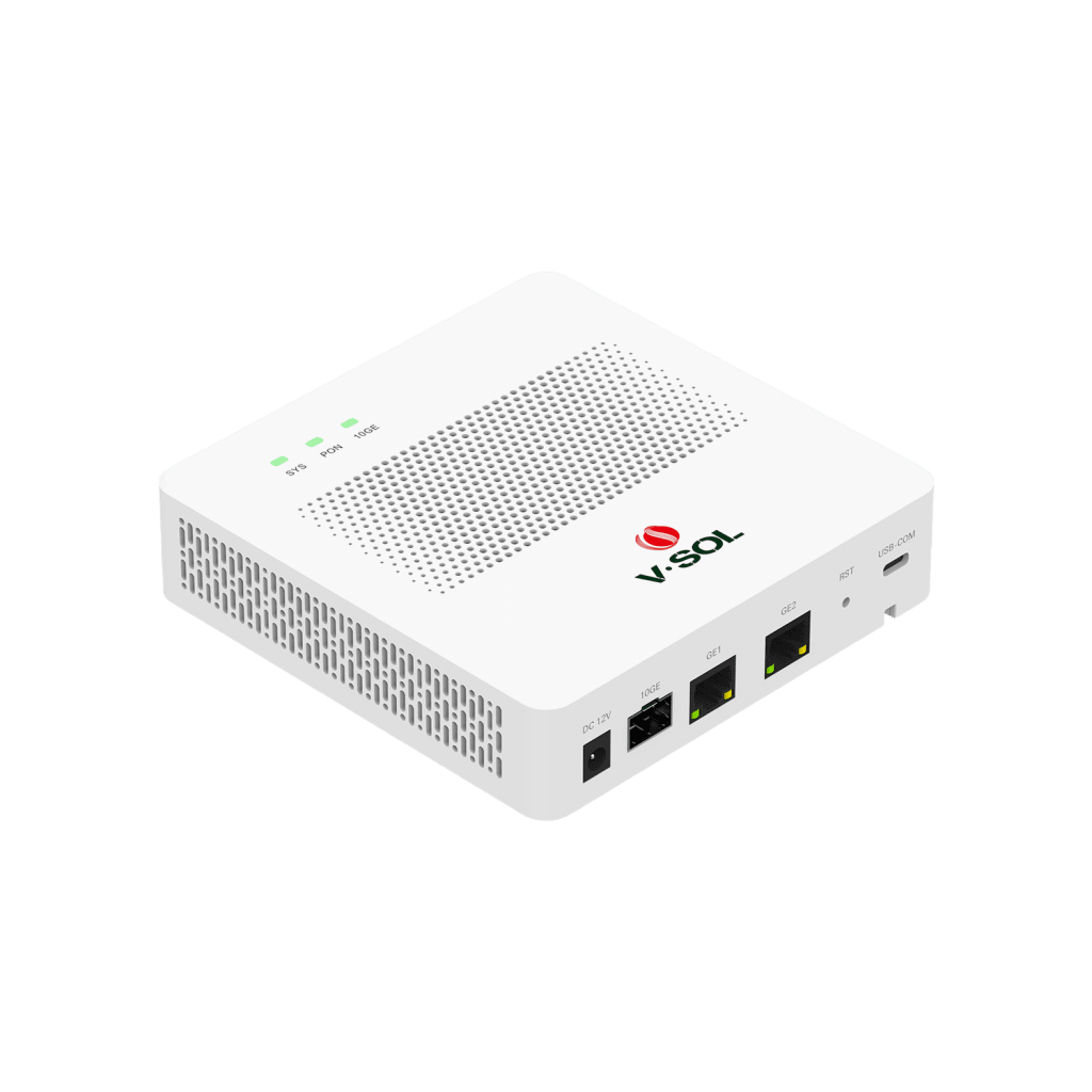 Mini OLT de 1 Puerto GPON SC/UPC con 3 puertos Uplink (2 puertos Gigabit Ethernet + 1 puerto SFP/SFP+) , hasta 64 ONUs / ONTs - Image 3