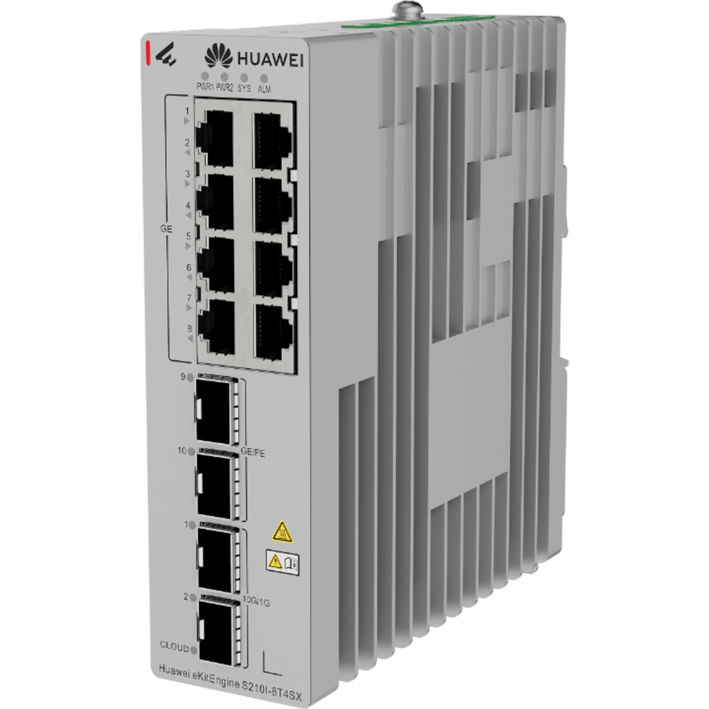 Switch Industrial eKit / 8 Puertos Gigabit + 2 SFP + 2 SFP+ / Montaje en Riel DIN / Fuente Redundante 1+1 : 9.6 a 50 VCD / Libre de licenciamiento / Gestión gratuita desde la Nube - Image 3