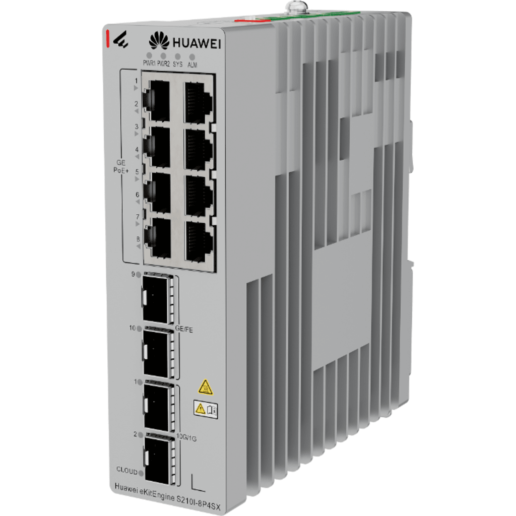 Switch Industrial eKit / 8 Puertos PoE+ Gigabit + 2 SFP + 2 SFP+ / Montaje en Riel DIN / Fuente Redundante 1+1 : 54 a 57 VCD / Libre de licenciamiento / Gestión gratuita desde la Nube / Presupuesto PoE 220 W - Image 3