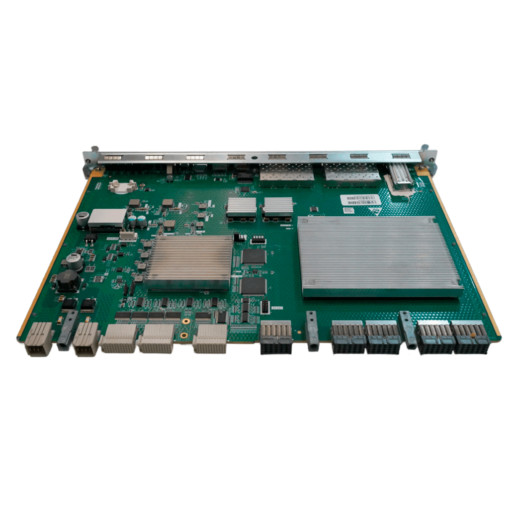 Tarjeta de Control y Uplink para OLT V-SOL V5600-X7 / 4 Puertos SFP+ (1/10G) / 1 Puerto QSFP28 (40GE/50GE/100GE) / 1 Puerto AUX - Image 3