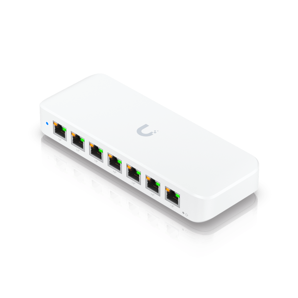 USW Ultra Switch de 8 Puertos GbE (7 Puertos PoE+ y 1 Puerto Entrada PoE++) con Opciones de Montaje Versátiles - Image 5