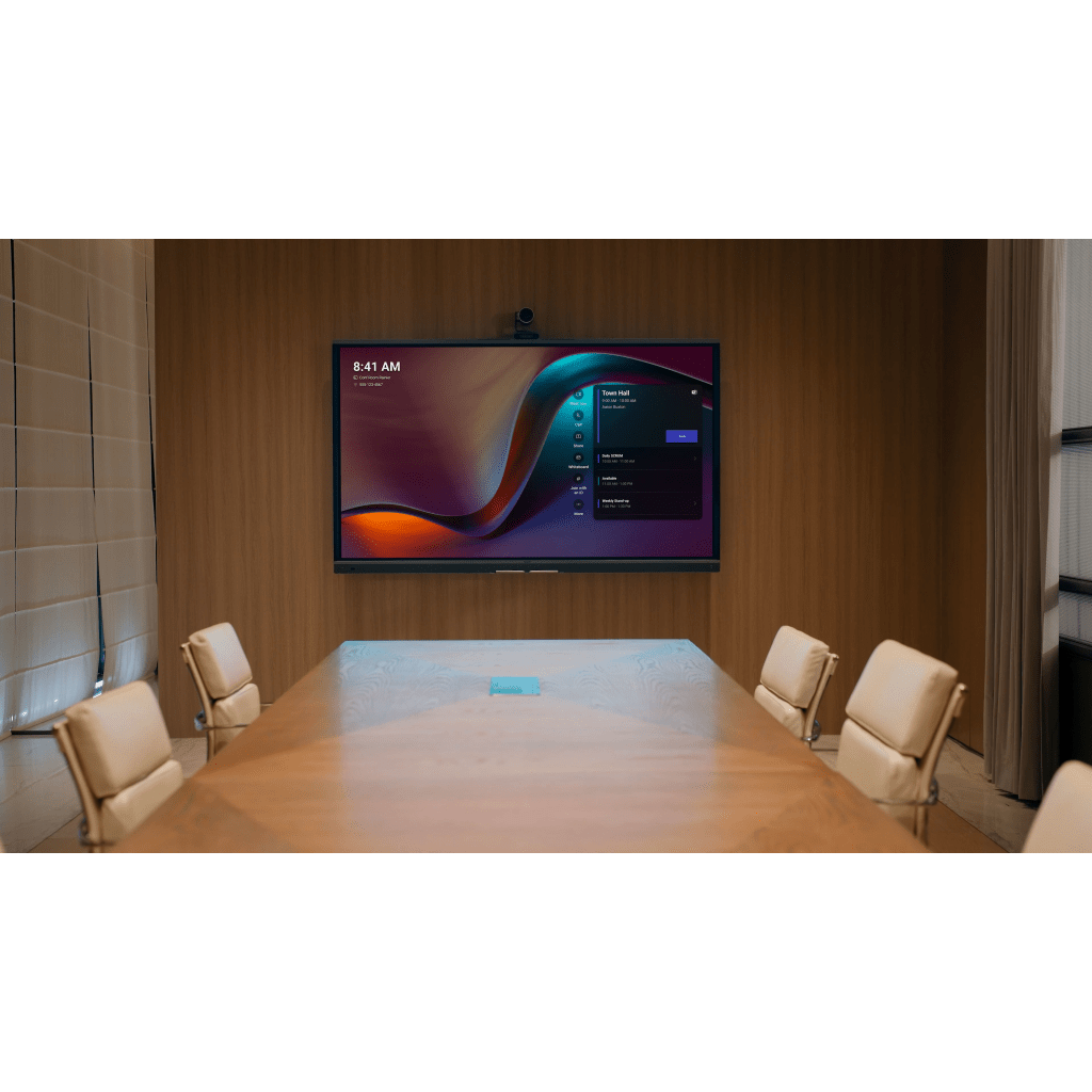 Yealink MeetingBoard 86 Pro, Centro de Colaboración Inteligente con IA, 4K UHD, Android 13, Micrófonos Integrados y Cámara Ultra Gran Angular - Image 6