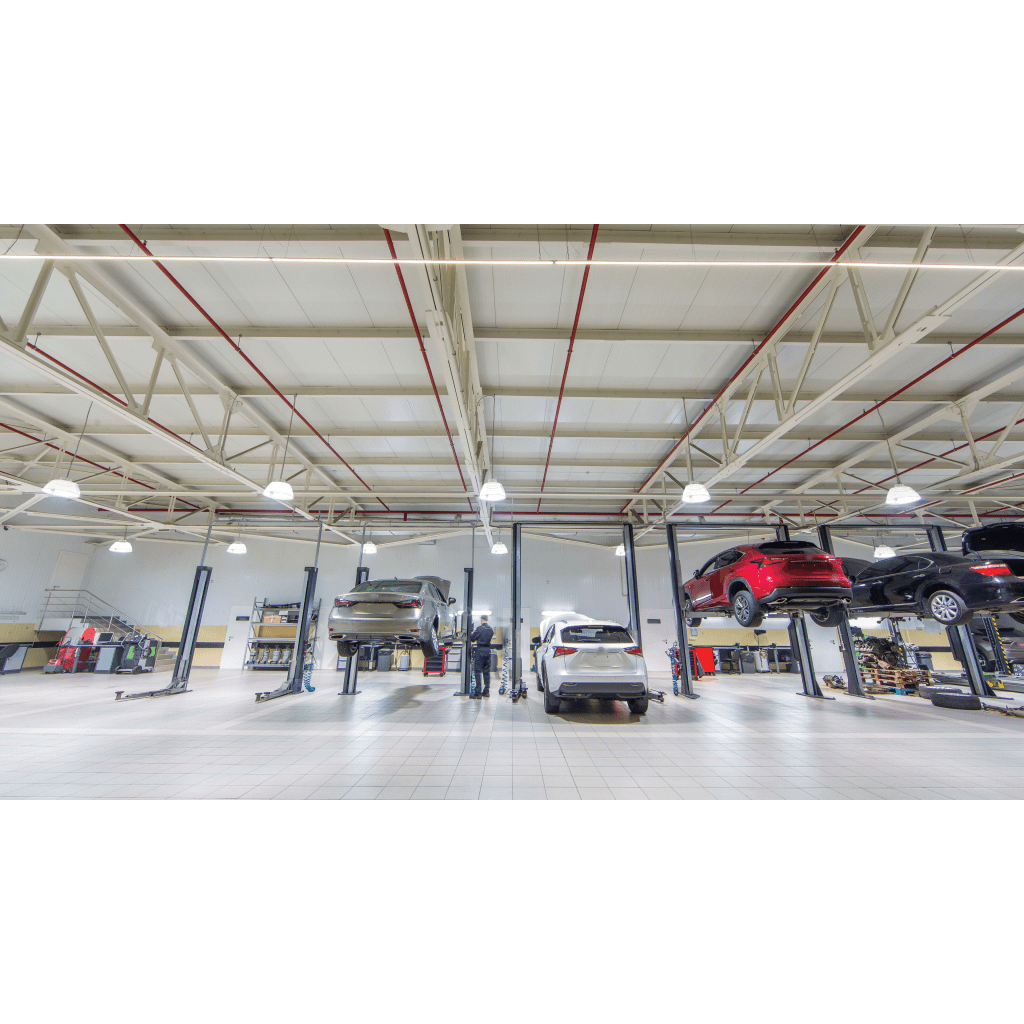 Luminaria LED High Bay Redonda REBL / 24,000-30,000 Lúmenes / Óptica Micro-Prisma Patentada / UGR Ultra Bajo / IK10 IP66 NEMA 4X / Temperatura 3500K-4000K-5000K Switchable / UVOLT 120-347V / Color Blanco. - Image 7