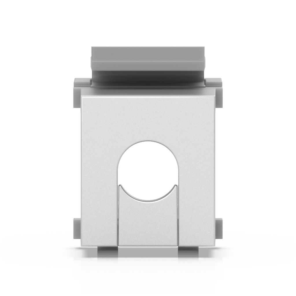 Insertos Ciegos Keystone Pass-Through para Patch Panel Blank, Diseño con Orificio para Paso de Cable, Instalación Snap-In, Paquete con 12 Piezas - Image 4