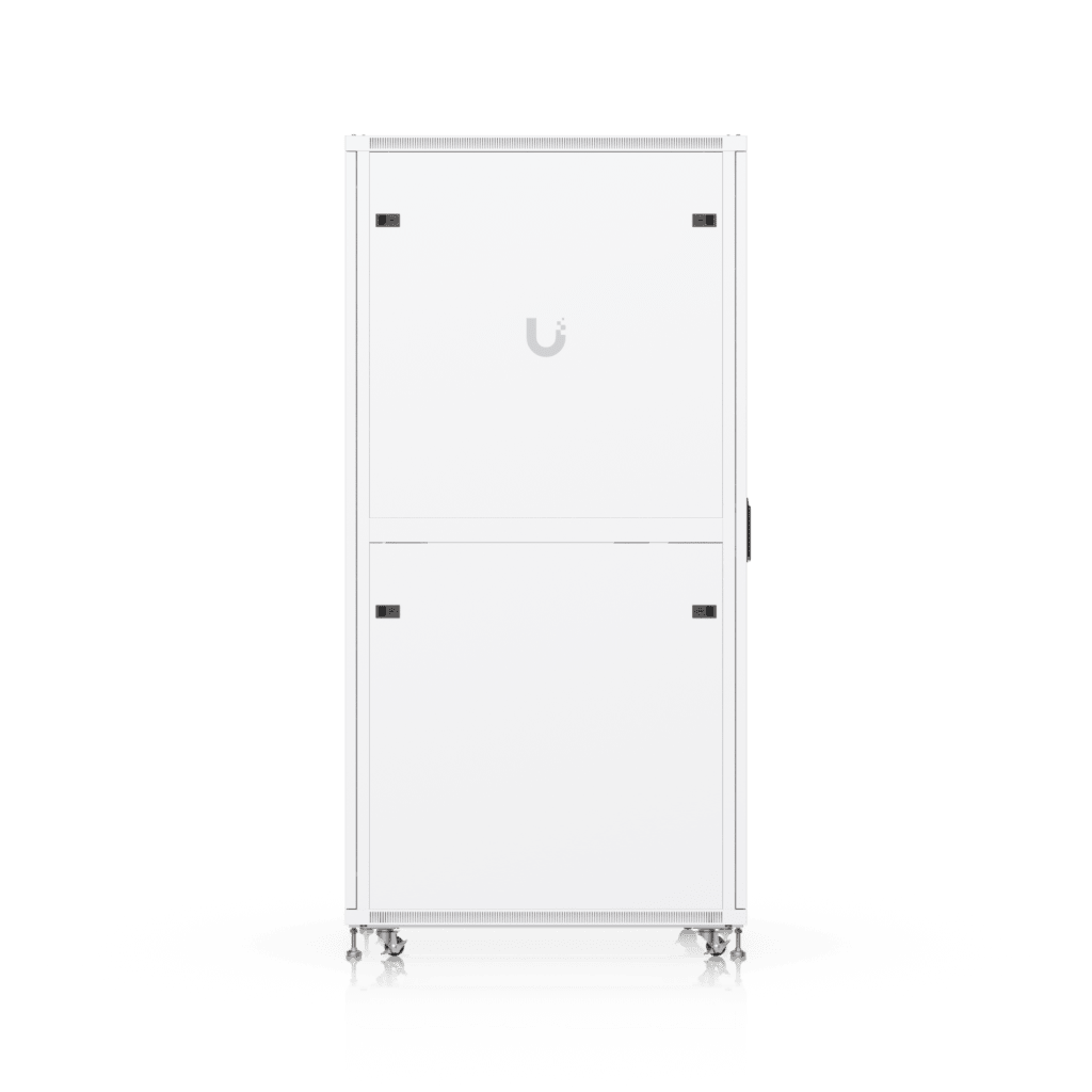 UACC Rack Cabinet 42U (600 × 1000 mm) – Gabinete de Piso Totalmente Ensamblado con Ventiladores Integrados, Paneles Removibles, Ruedas con Seguro y Puerta Frontal Perforada para Óptimo Flujo de Aire - Image 4