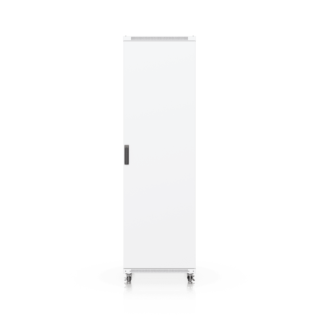 UACC Rack Cabinet 42U (600 × 1000 mm) – Gabinete de Piso Totalmente Ensamblado con Ventiladores Integrados, Paneles Removibles, Ruedas con Seguro y Puerta Frontal de Vidrio Templado - Image 4
