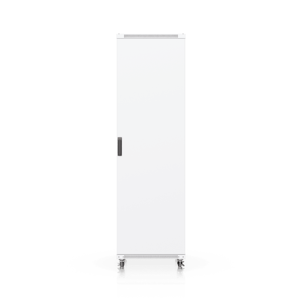 UACC Rack Cabinet 42U (600 × 800 mm) – Gabinete de Piso Totalmente Ensamblado con Ventiladores Integrados, Paneles Removibles, Ruedas con Seguro y Puerta Frontal de Vidrio Templado - Image 4