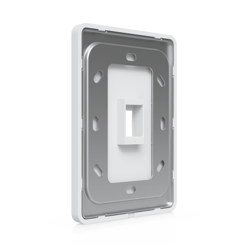 Placa de Pared Vertical Universal para Keystone de 1 Puerto con Cubierta Pintable, Acabado Personalizable, Paquete con 4 Piezas - Image 4