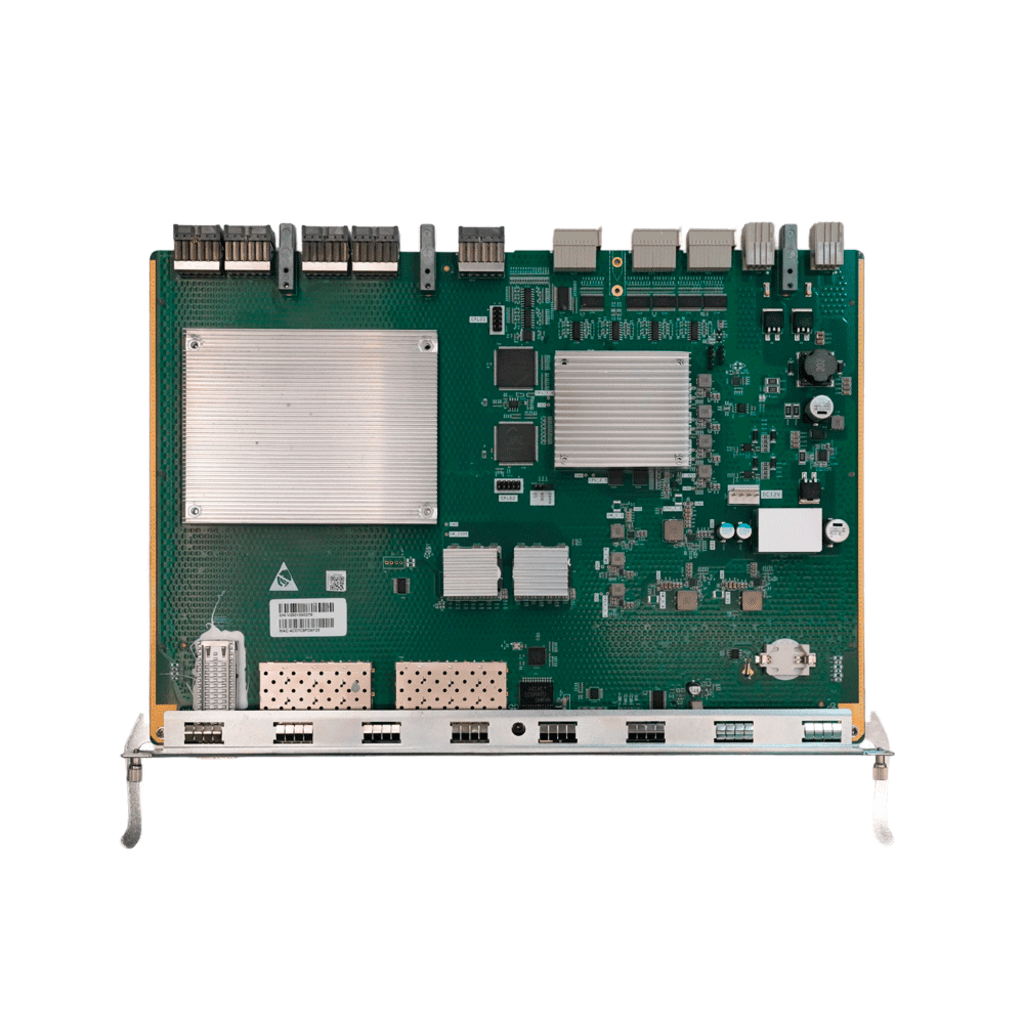 Tarjeta de Control y Uplink para OLT V-SOL V5600-X7 / 4 Puertos SFP+ (1/10G) / 1 Puerto QSFP28 (40GE/50GE/100GE) / 1 Puerto AUX - Image 4