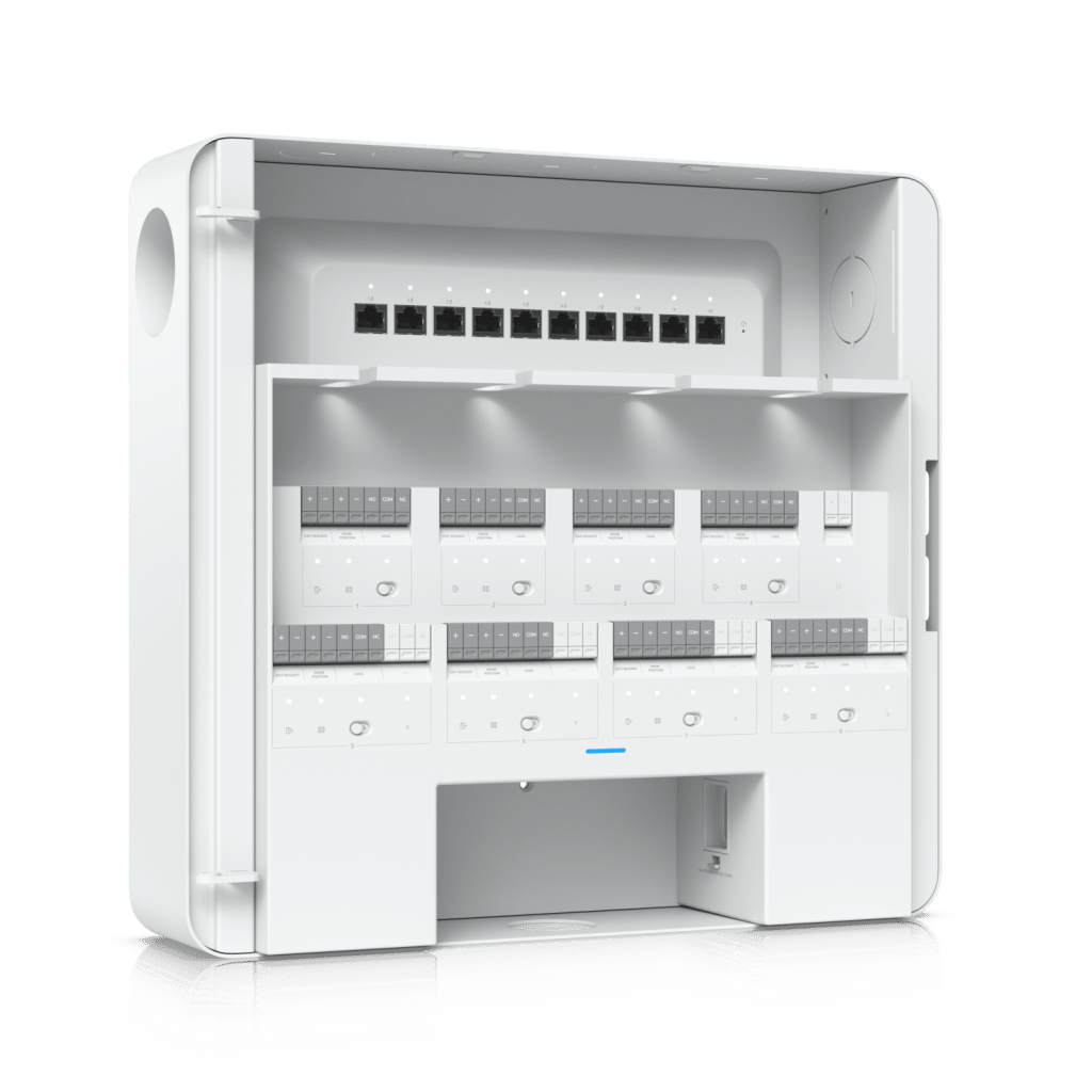 Enterprise Access Hub/Concentrador de Acceso Empresarial con Control de Entrada y Salida de hasta 8 Puertas y Soporte de Respaldo de Batería - Image 4