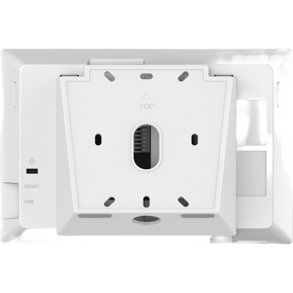 Estación de Intercomunicación SIP con Wi-Fi 6, Bluetooth y Control Total para Agendamiento de Salas y Edificios Inteligentes (Color Blanco) - Image 7