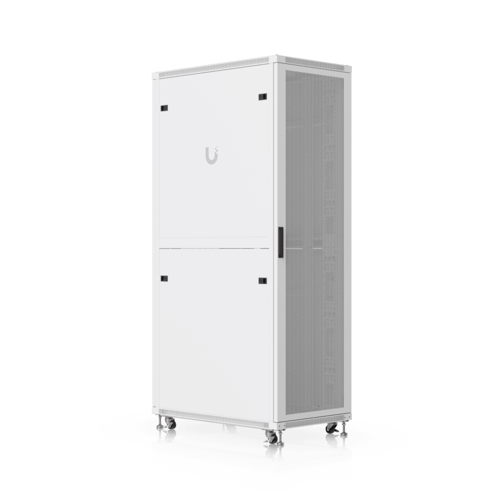 UACC Rack Cabinet 42U (600 × 1000 mm) – Gabinete de Piso Totalmente Ensamblado con Ventiladores Integrados, Paneles Removibles, Ruedas con Seguro y Puerta Frontal Perforada para Óptimo Flujo de Aire - Image 5