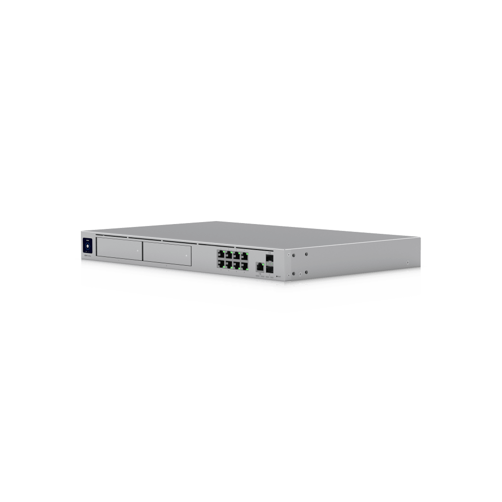 UniFi Dream Machine Pro Max – Cloud Gateway Empresarial con Soporte para 150 Dispositivos y 2000 Clientes, 5 Gbps de Ruteo con IDS/IPS, 2 Bahías para HDD 3.5”, SSD Interno de 128 GB, Failover, Balanceo de Carga y VPN/SD-WAN - Image 5