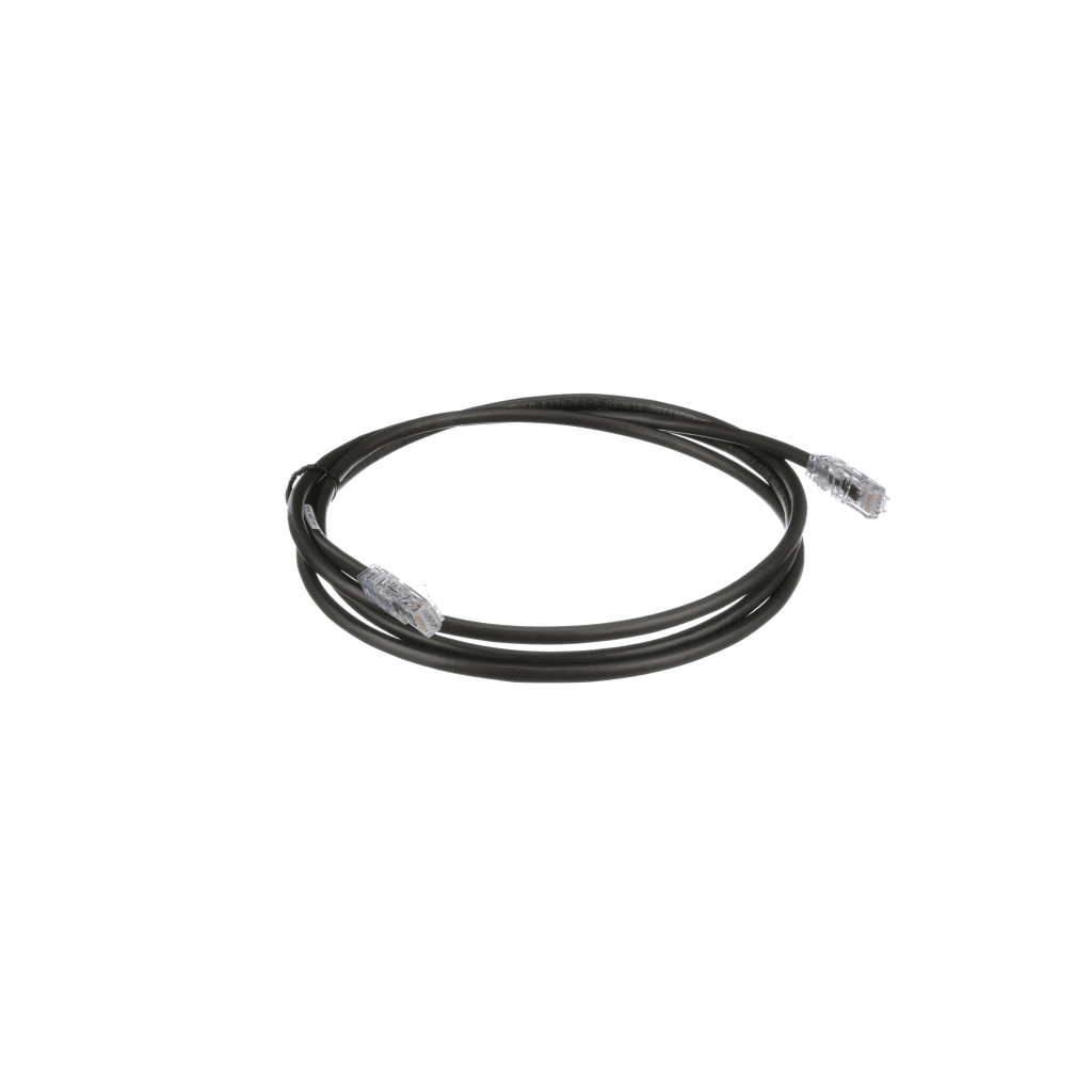 Cable de Parcheo UTP, Cat6A, 24 AWG, CM, Color Negro, 3.05 Metros (10 Pies) - Image 4