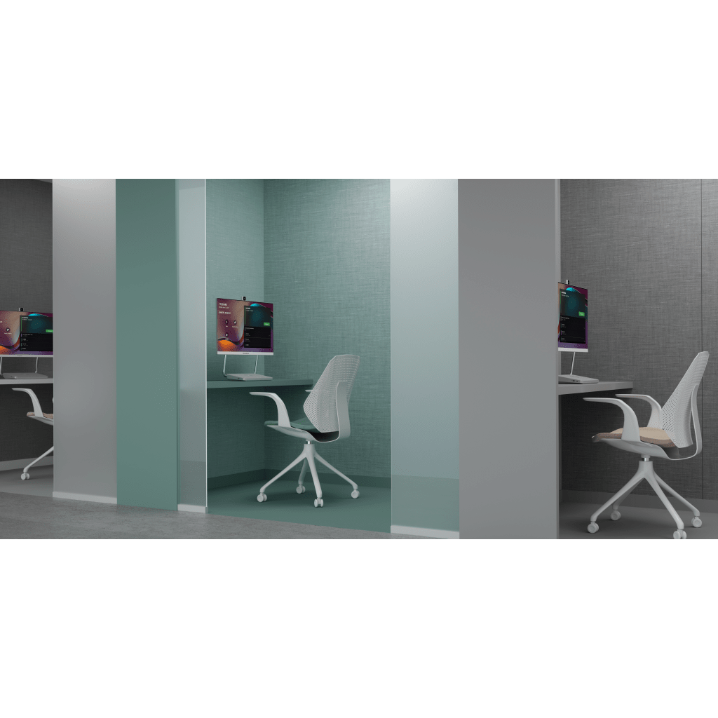 Sistema de Videoconferencia Todo en Uno DeskVision A24 de Yealink con cámara 4K y pantalla táctil de 24” - Image 8