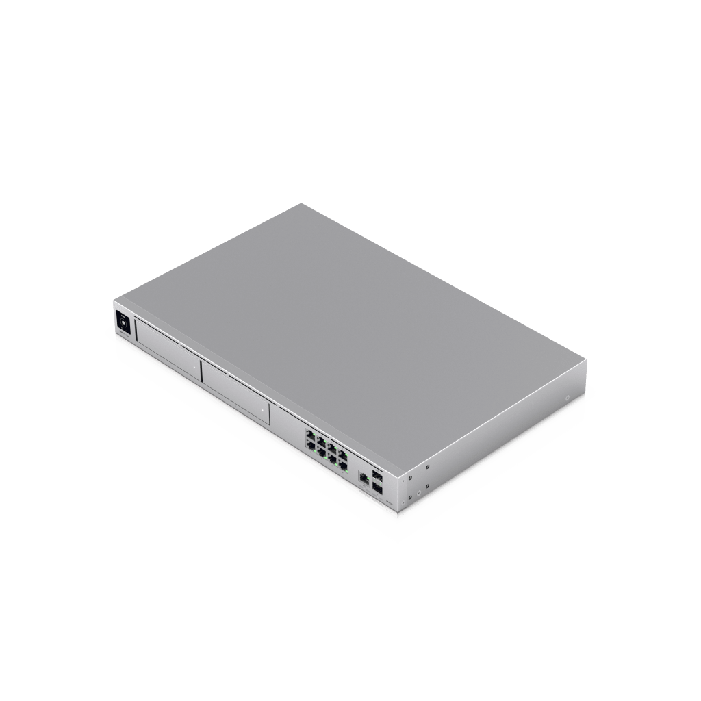 UniFi Dream Machine Pro Max – Cloud Gateway Empresarial con Soporte para 150 Dispositivos y 2000 Clientes, 5 Gbps de Ruteo con IDS/IPS, 2 Bahías para HDD 3.5”, SSD Interno de 128 GB, Failover, Balanceo de Carga y VPN/SD-WAN - Image 6