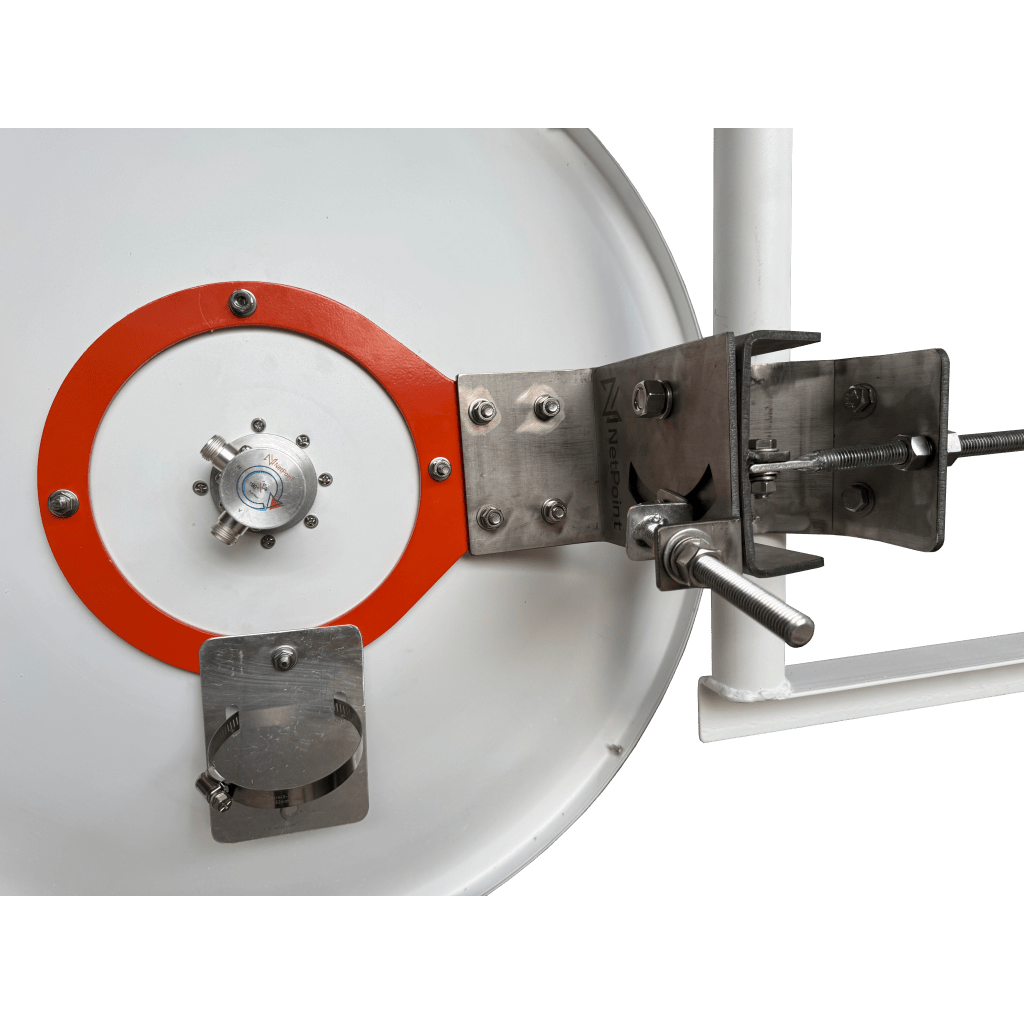Antena Direccional / 2 ft / 5.9-7 GHz / Ganancia 30 dBi / SLANT de 45 ° y 90° / Incluye Jumpers con conector N-Macho a RPSMA / montaje y radomo incluido. - Image 7