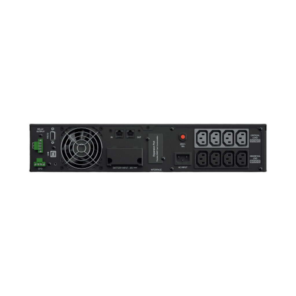 UPS DE 1500 VA/1350 W, ONLINE DOBLE CONVERSIóN, ENTRADA 220 VCA NEMA 5-20P, ONDA SENOIDAL PURA, RACK O TORRE DE 2 UR, CON 8 TOMAS NEMA 5-15R - Image 2