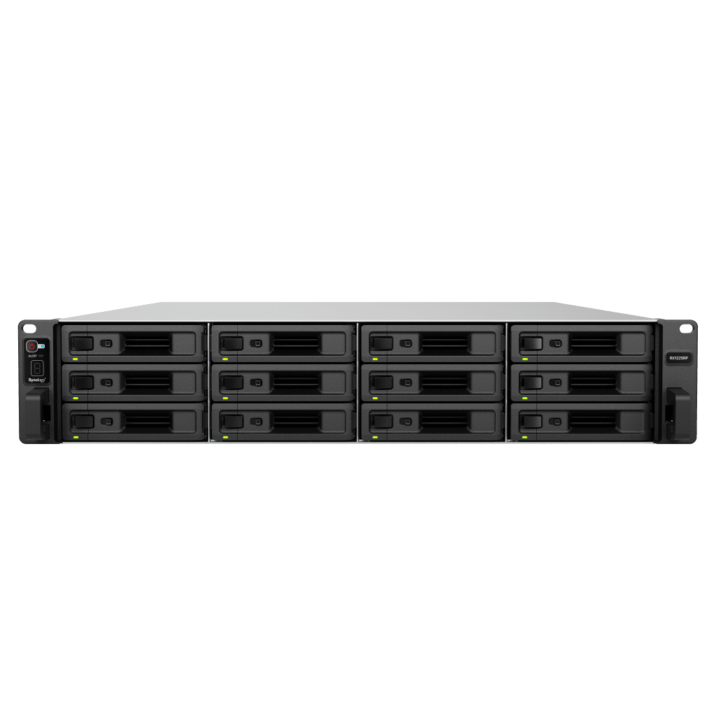 Unidad de Expansión Synology RX1225RP | 12 Bahías para Unidades 3.5" y 2.5" SATA HDD/SSD | Intercambio en Caliente | Fuente de Alimentación Redundante | Compatible con Synology DSM . - Image 2