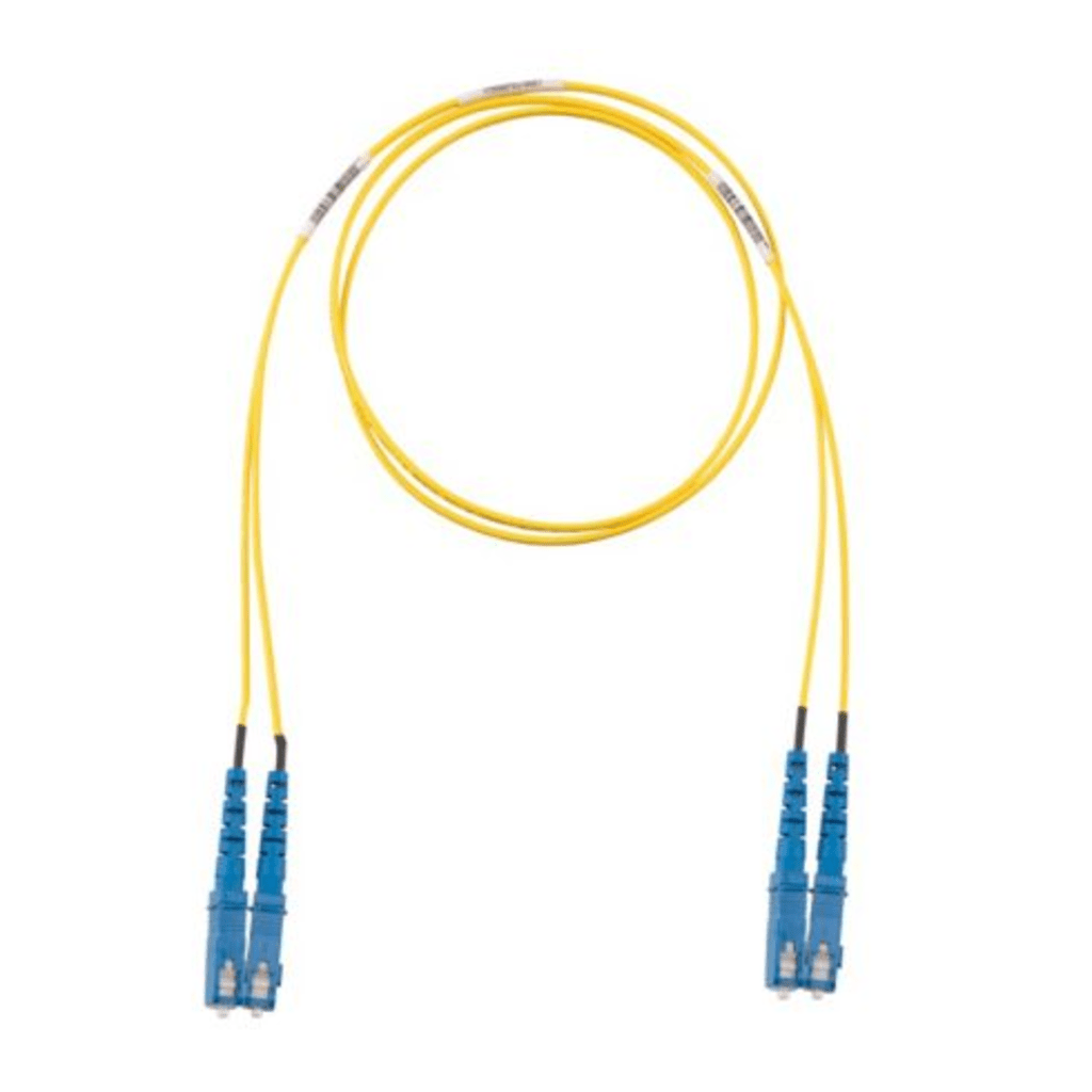 Jumper de Fibra Optica Monomodo 9/125 OS2, SC-SC Duplex, OFNR (Riser), Color Amarillo, 3 Metros (9.84 Pies) - Image 2