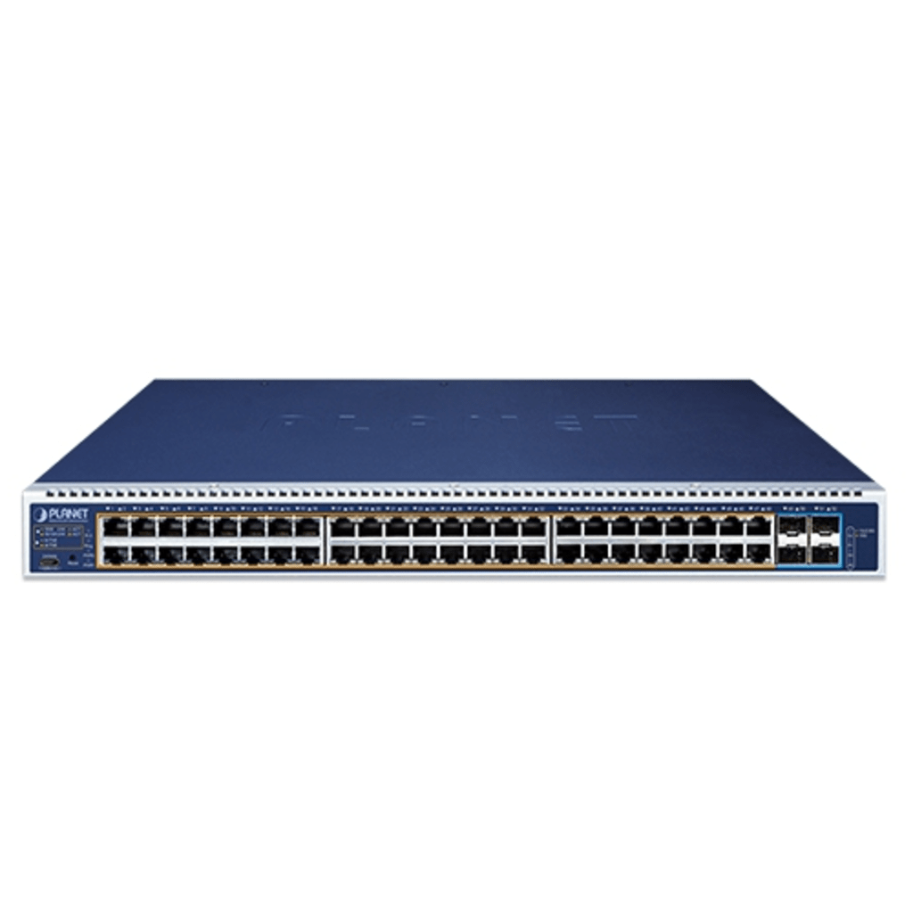 Switch Administrable Capa 3 / 48 Puertos 10/100/1000T 802.3bt PoE++ / 4 Puertos 10G SFP+ / Dos Ranuras Para Fuente de Alimentación Modular / 3200W PoE Budget / Compatibilidad IPv4/IPv6 / VLAN / QoS / ERPS - Image 2