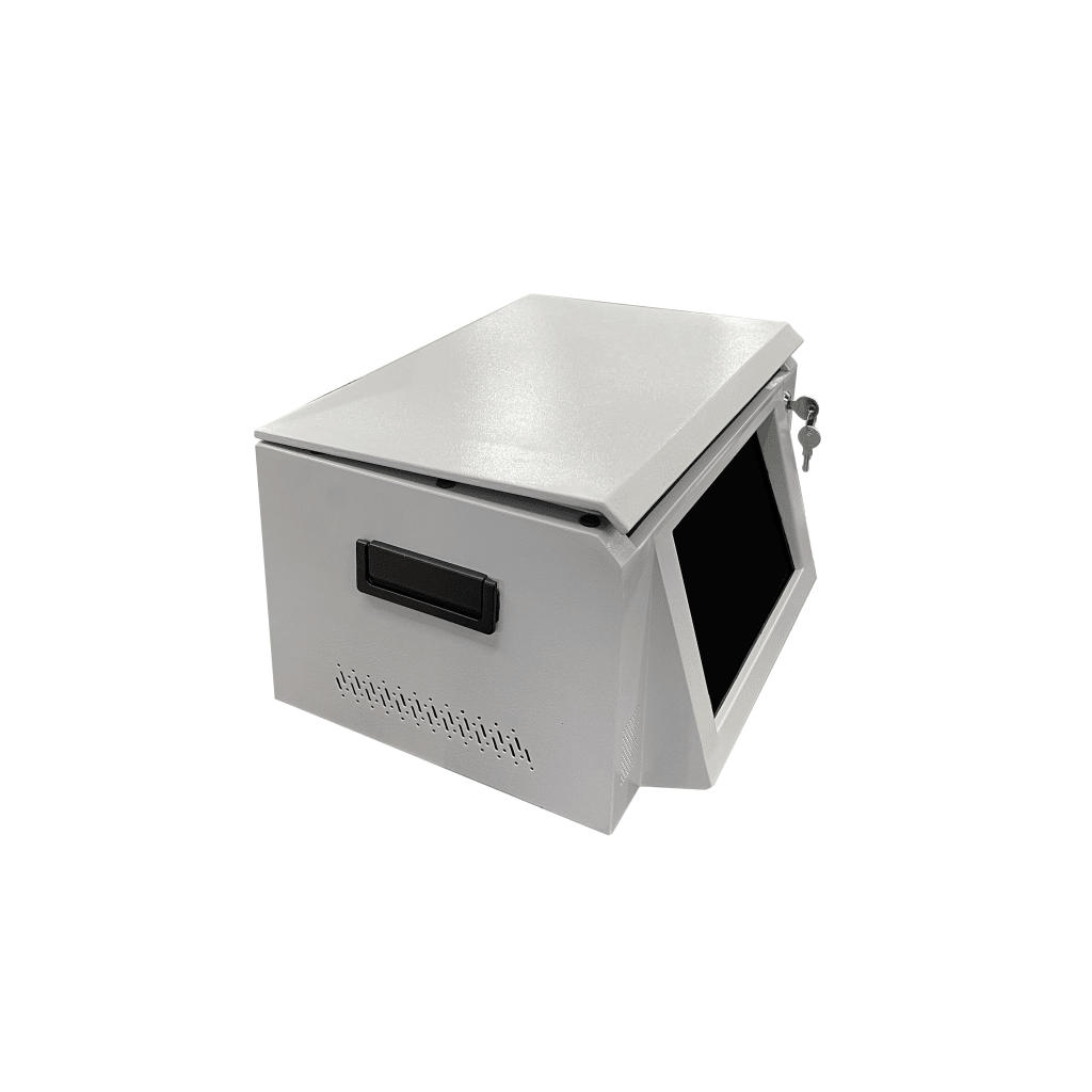 Estación de Descarga para Cámaras Corporales | 8 Canales de Conexión | Descarga Simultanea | Pantalla Táctil | Almacenamiento Hasta 12TB | Carga y Copia de Seguridad Automática | Compatible con Body Cam XMR-R3. - Image 2