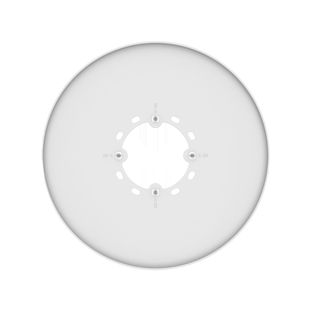 Cubierta de Montaje SBP-250C / Color Blanco / Material PC (Policarbonato) / Incluye 5 Piezas / Compatible con Cámaras PNM-C16083RVQ-C32083RVQ y Montaje SBP-250WMW-SBP-400WMW / Certificaciones FCC / UL / CE / EAC - Image 2
