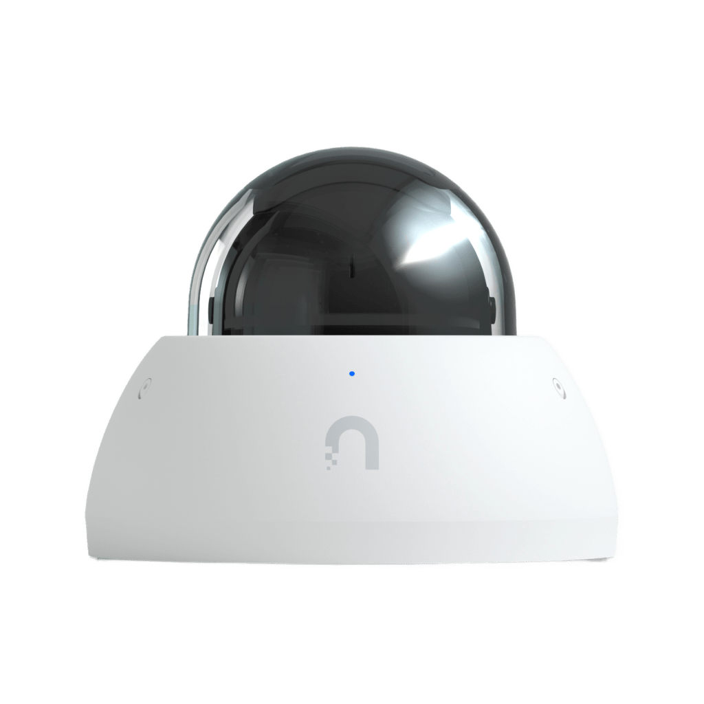 Cámara UniFi Protect G5 AI Dome Blanco, Para Interior o Exterior, 4K (8MPX), Ángulo 109.9°. Visión Nocturna IR Hasta 40m, Detecciones Inteligentes de Rostros y Placas, Audio Bidireccional, Protección IP66, Anti-Vandalismo - Image 2