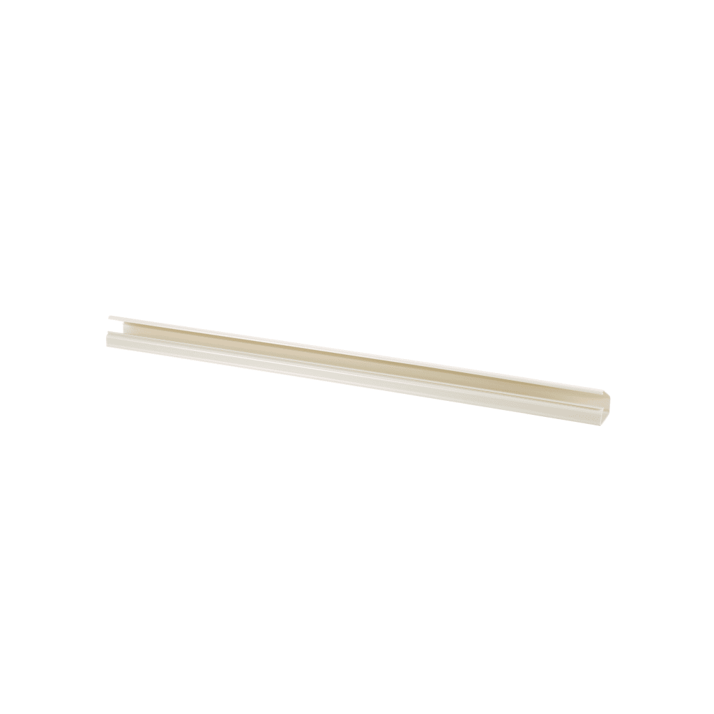 Canaleta LD10 de PVC rígido, con cinta adhesiva para instalación sin herramientas, de 38.4 x 24 x 2438 mm, Color Blanco Mate - Image 2