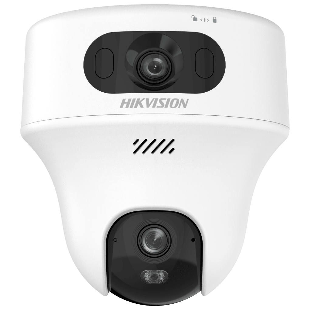 Turret PT IP de doble lente de 6 Megapixel / Lente 2.8 mm / Dual Light (20 mts IR + 15 mts Luz Blanca) / Wi-Fi / IP54 / dWDR / H.265 / Audio Bidireccional (Micrófono y Bocina) - Image 2