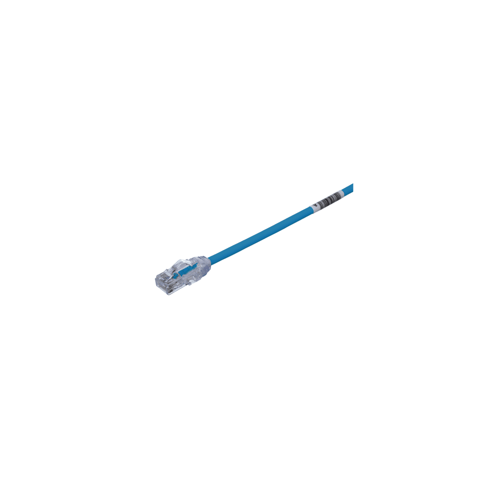 Cable de Parcheo UTP Cat6A, CM/LSZH, Di?metro Reducido (28AWG), Color Azul, 18 Metros (59.06 Pies) - Image 2
