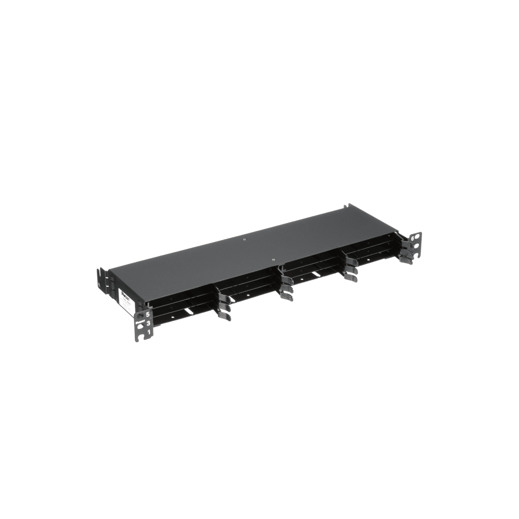 Panel de Distribuci?n de Fibra ?ptica, Acepta 12 Cassettes HD Flex en 6 Espacios, Hasta 144 Fibras, 1 UR - Image 2