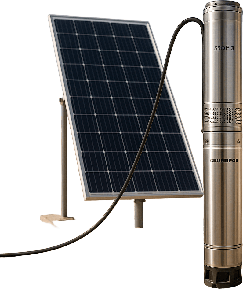 Kit de Bombeo Solar para bomba 6SQF-3 - Image 2
