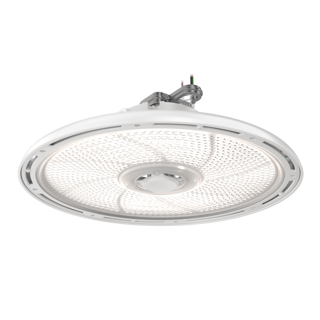 Luminaria LED High Bay Redonda REBL / 12,000-18,000 Lúmenes / Óptica Micro-Prisma Patentada / UGR Ultra Bajo / IK10 IP66 NEMA 4X / Temperatura 3500K-4000K-5000K Switchable / UVOLT 120-347V. - Image 2