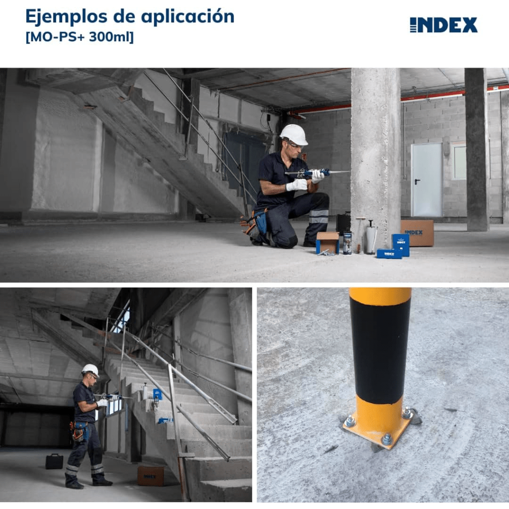 Resina de Polyester sin Estireno para Cargas Medias para Fijaciones en Hormigón no Fisurado y Mampostería / Curado Rápido / Contenido 300ml. - Image 2