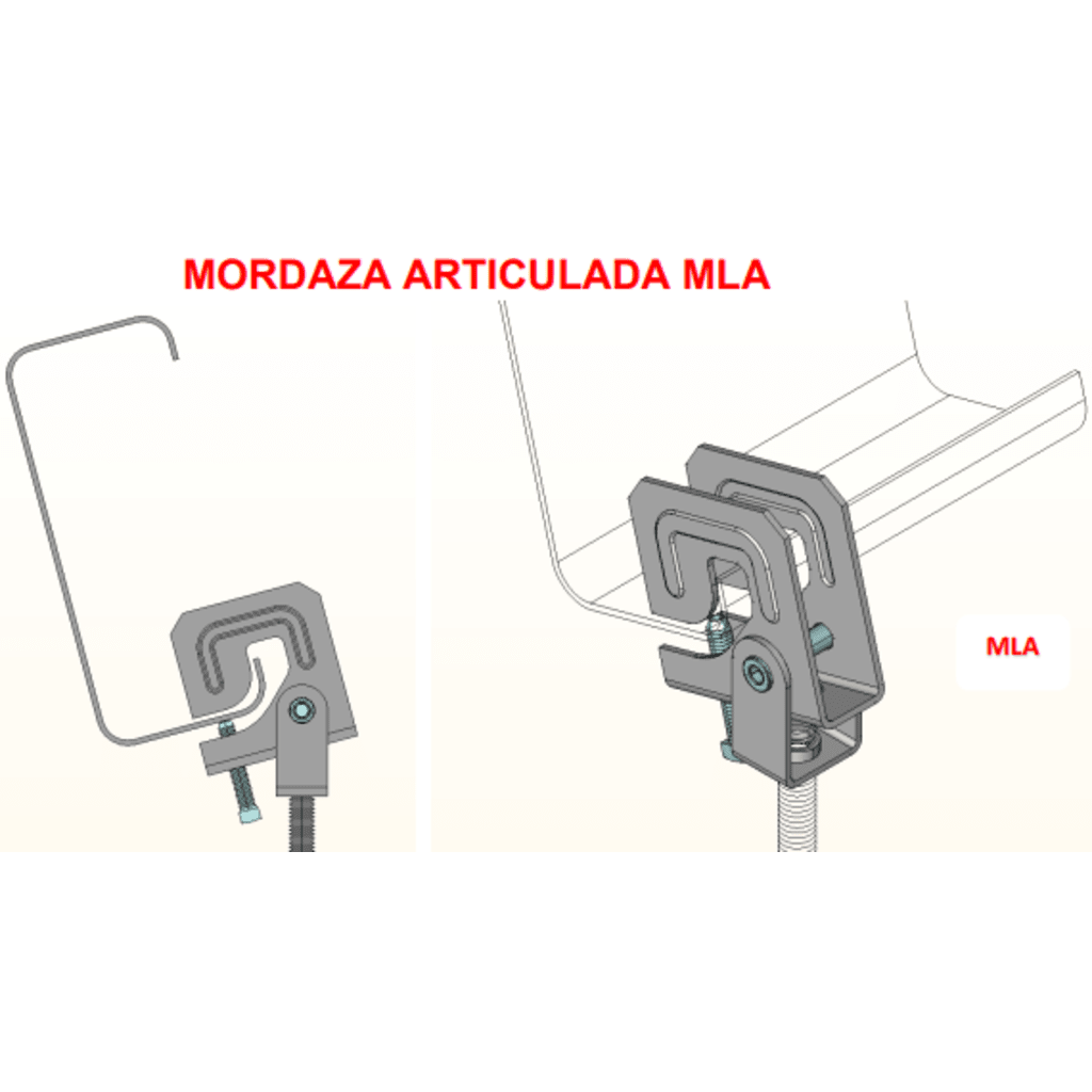 Mordaza Ligera Articulada de 3/8".