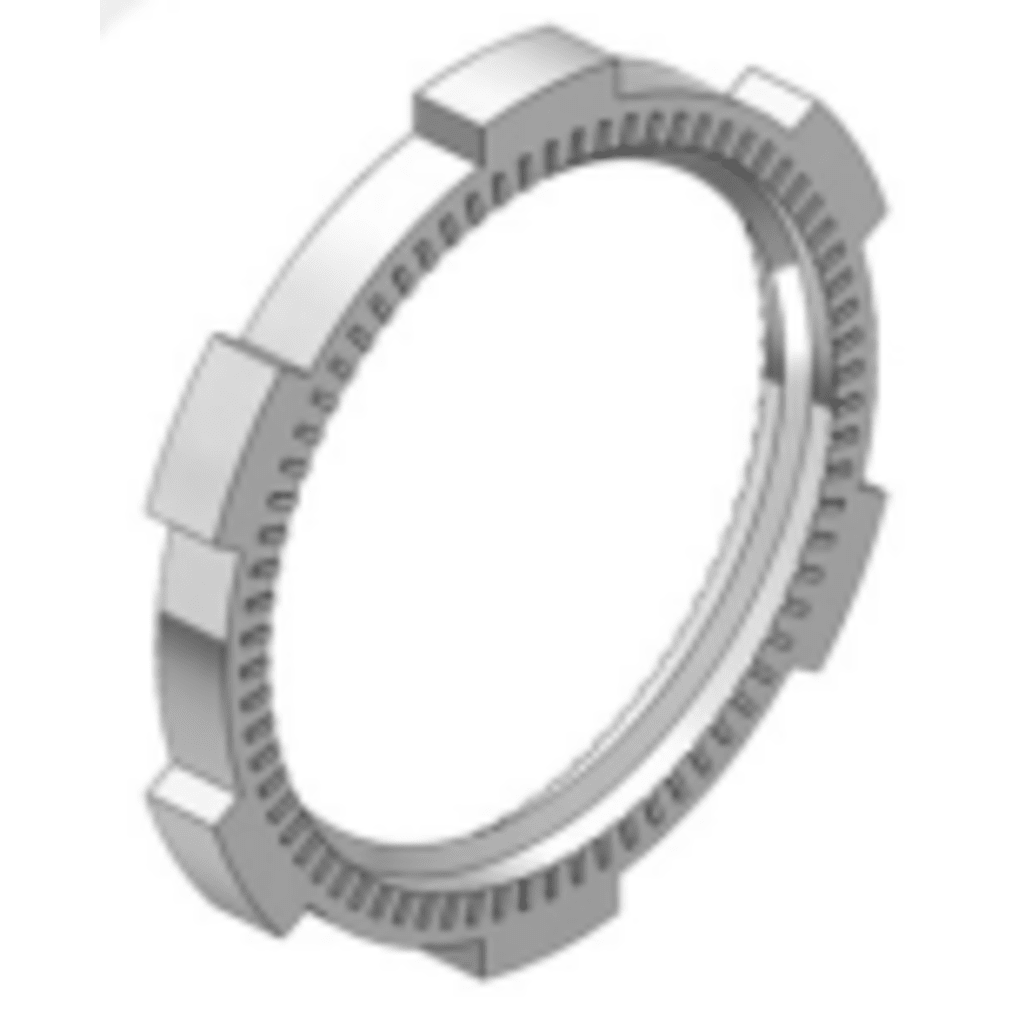 Contratuerca Metálica Zamac de 2 1/2" (63 mm).