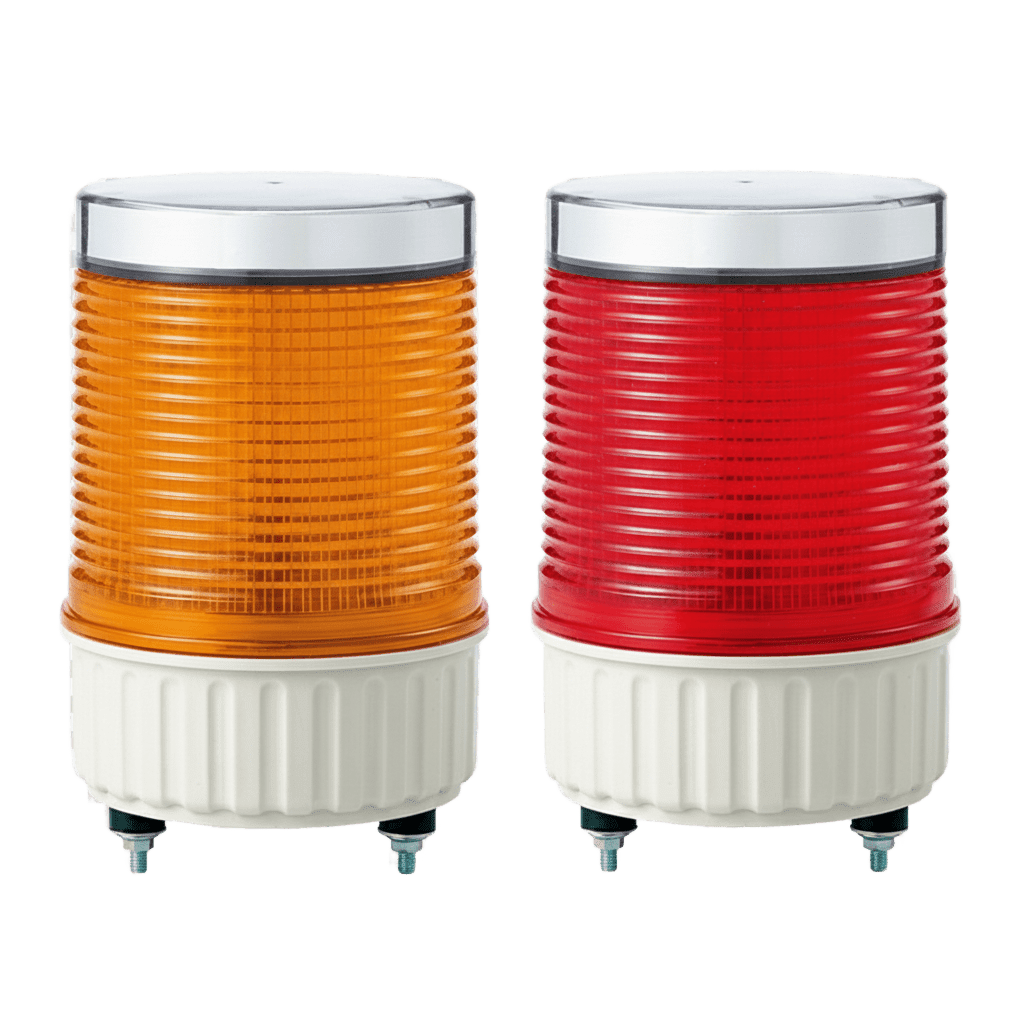 Luz LED destellante IP65, recargable solar en color Rojo - Image 2