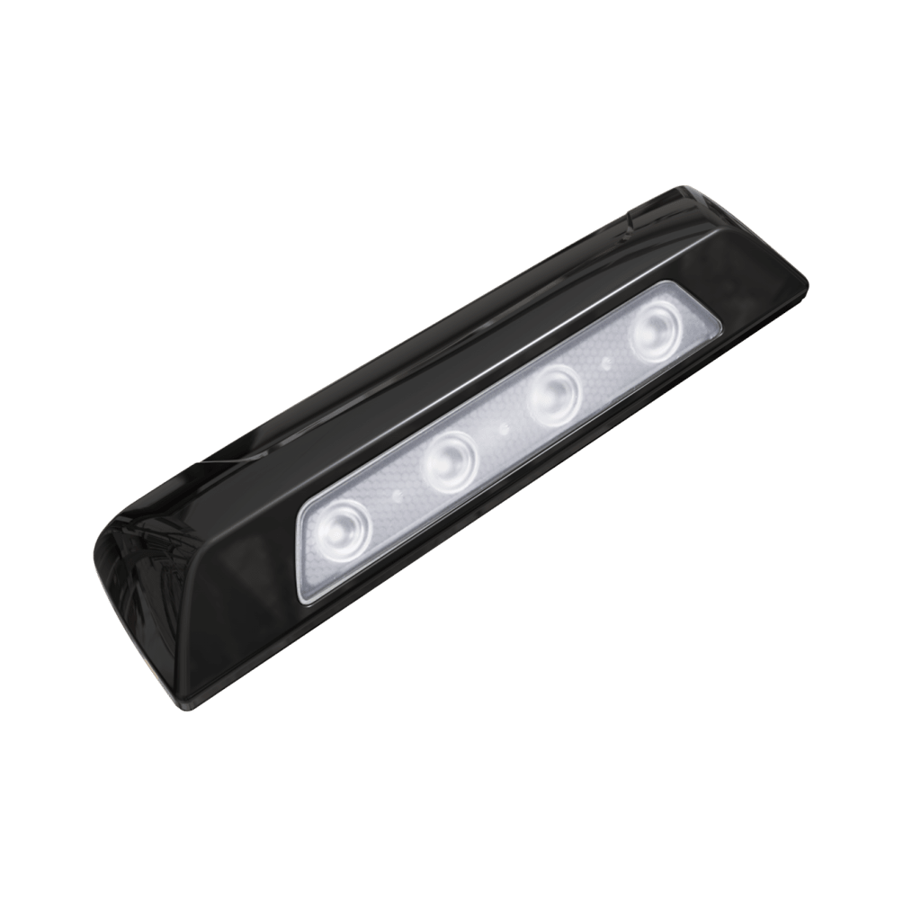 Luz de Escena, 4 led, Bisel Blanco, 12–24vcd, Led Blanco y Lente Transparente - Image 2