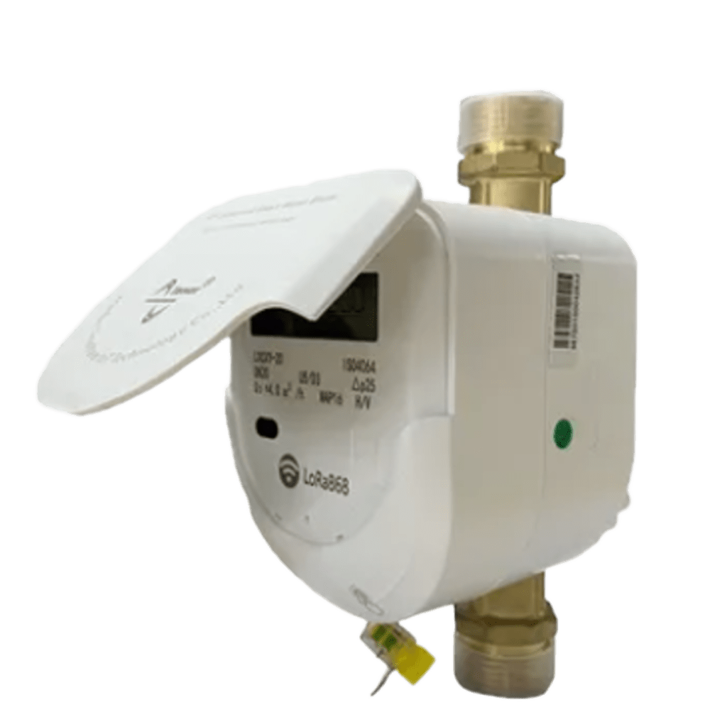 Medidor Ultrasónico de Agua IoT 1 pulgada / Integrado Válvula-Metro / LoraWAN/ Bidireccional / IP68 - Image 2
