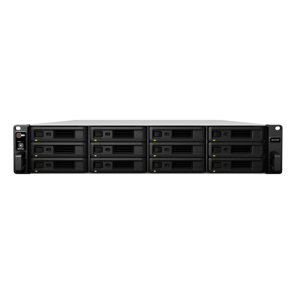 Unidad de Expansión Synology RX1217/RX1217RP | 12 Bahías de Disco | Compatible con RackStation 2U | Expansión de Volumen en Línea | Fuentes de Alimentación Redundantes (RX1217RP) | Administración DSM. - Image 2