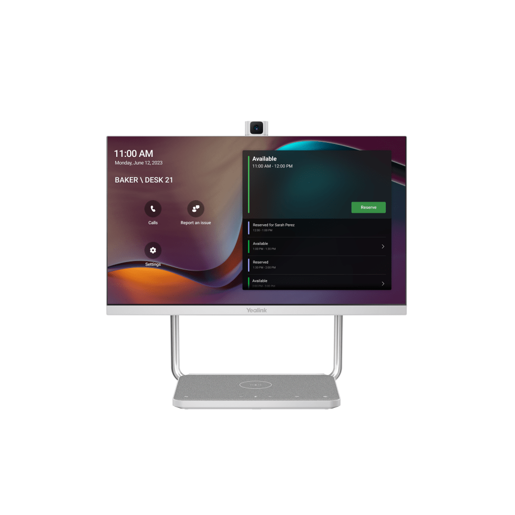 Sistema de Videoconferencia Todo en Uno DeskVision A24 de Yealink con cámara 4K y pantalla táctil de 24” - Image 2