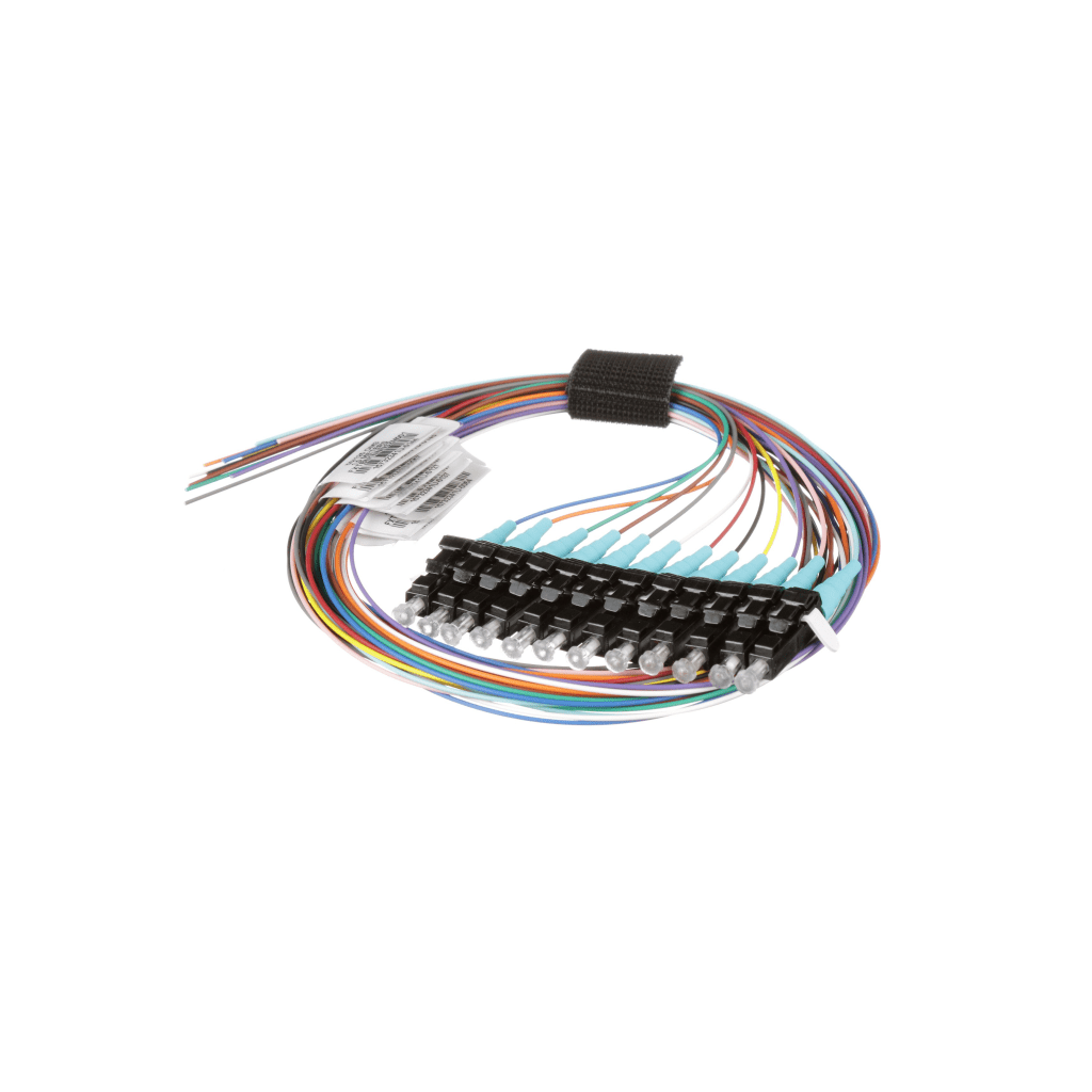 Kit de 12 Pigtails con Conector LC, Multimodo 50/125 OM3, 900um, de 1 Metro (3.28 Pies) - Image 2