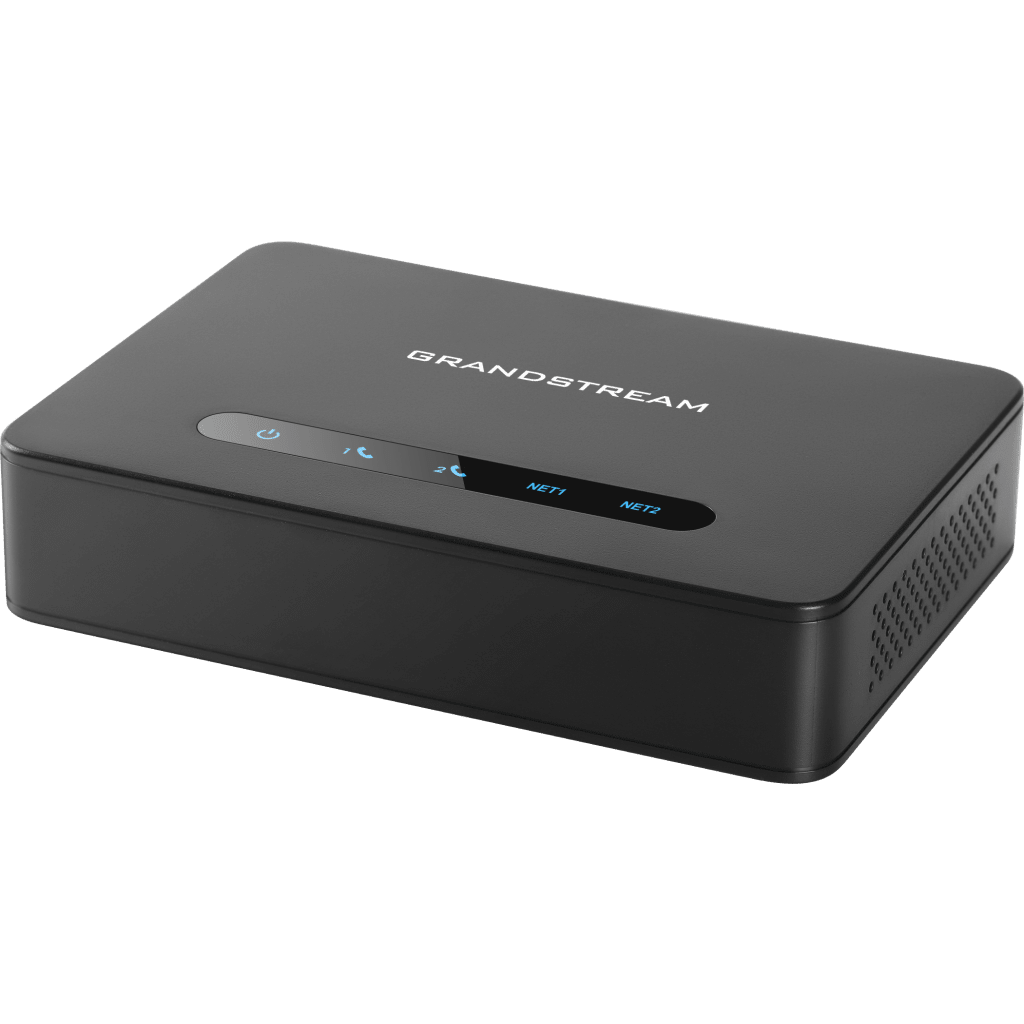 Adaptador de Teléfono Analógico ATA 2 Puertos FXS (Conectar Teléfono Análogo) con Router NAT Gigabit / Compatible SIP / Cifrado AES Reforzado / Calidad de Voz HD / Soporta Fax T.38 / Router NAT Alto Rendimiento - Image 2