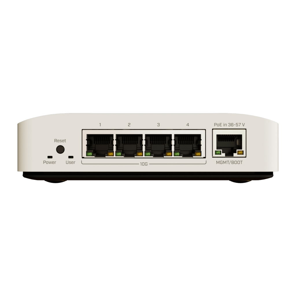 Cloud Router Switch / 4 puertos 10Gbps / Montaje en pared o Riel Din - Image 2