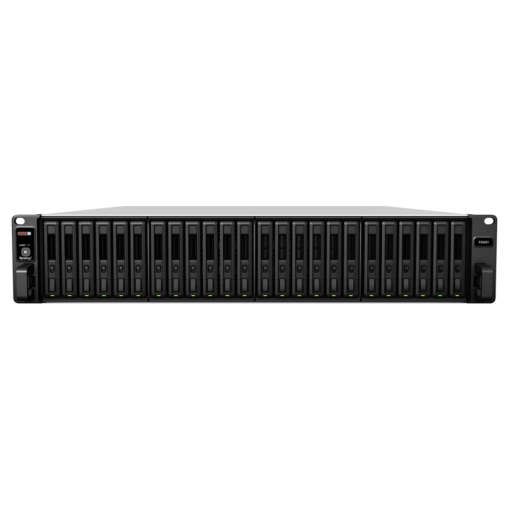 Unidad de Expansión FX2421 para Synology FlashStation | 24 Receptáculos de Unidad 2.5" | Compatible con SSD SATA SAT5200 | Diseño de Alta Fiabilidad | Fuentes de Alimentación Redundantes. - Image 2