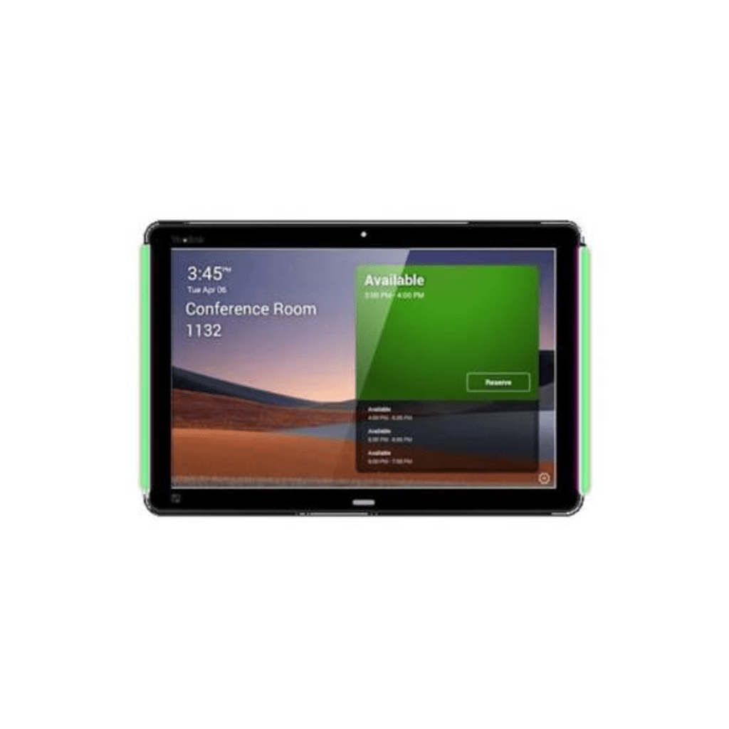 Panel Touch Para Programación De Salas De Reuniones Todo En Uno Con LED RGB De Indicadores De Estado Y Cámara Integrada De 2 MP - Image 2