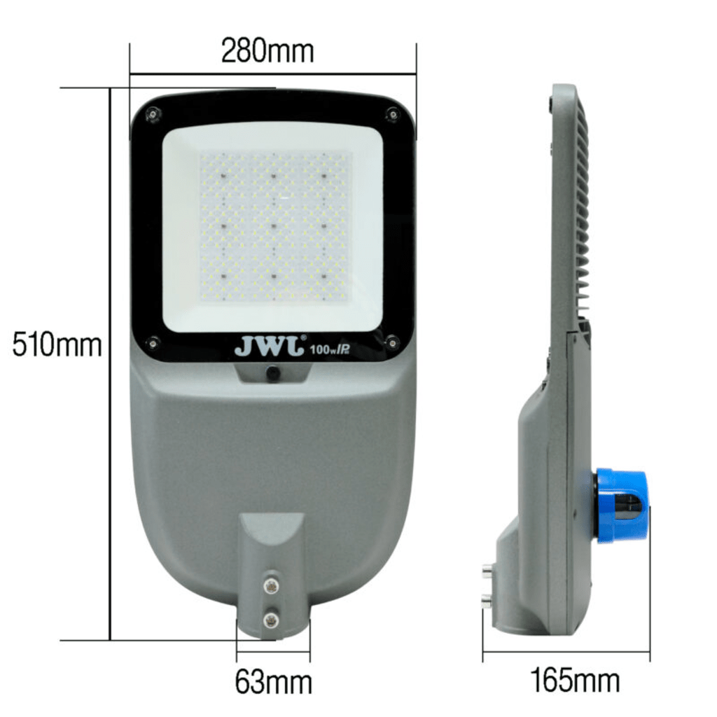 Luminario Urbano con Fotocelda / 100W / Flujo Luminoso 16 000 lm / Ángulo de Luz 105°-135° / IP65 / Montaje en Poste o Brazo / Vida Útil 50 000 h. - Image 4