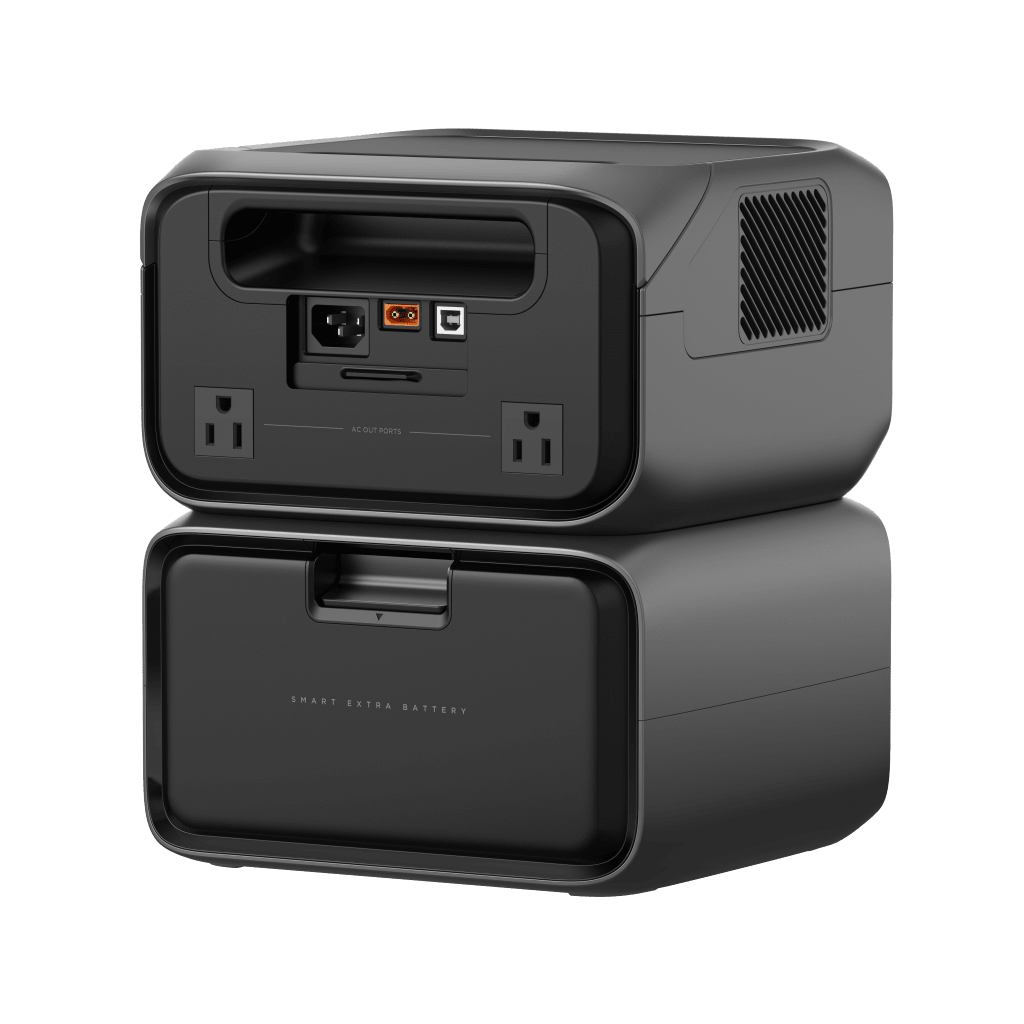 EcoFlow River 3 | Estación de Energía Portátil 858Wh Litio LFP / 2 AC 300 W (Max. 550W) / 1 USB-C 100W / 2 USB -A 12W / Cargador de Coche 8A a 12 o 24V / Conectividad WiFi y Bluetooth (App) / Carga Solar 110W Max. - Image 4