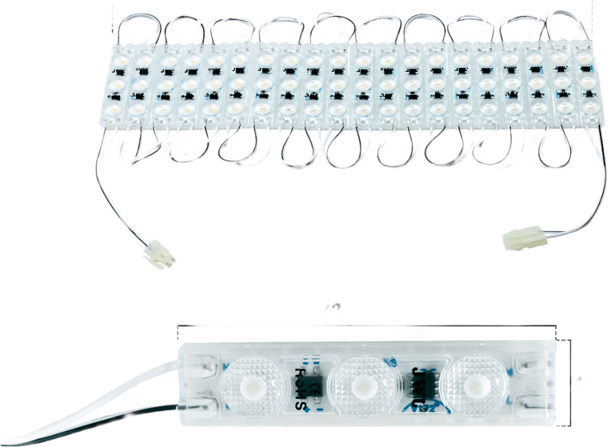 Módulo LED Resistente a Intemperie / 4500 Lúmenes / 110V / Luz Cálida 2 700 K / Hasta 20 Módulos en Serie / No Requiere Transformador. - Image 4